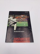 SNES Ken Griffey Jr Major League Baseball Manual Only