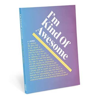 Knock Knock Im Kind of Awesome Inner-Truth Journal (Ombre Version) - VERY GOOD