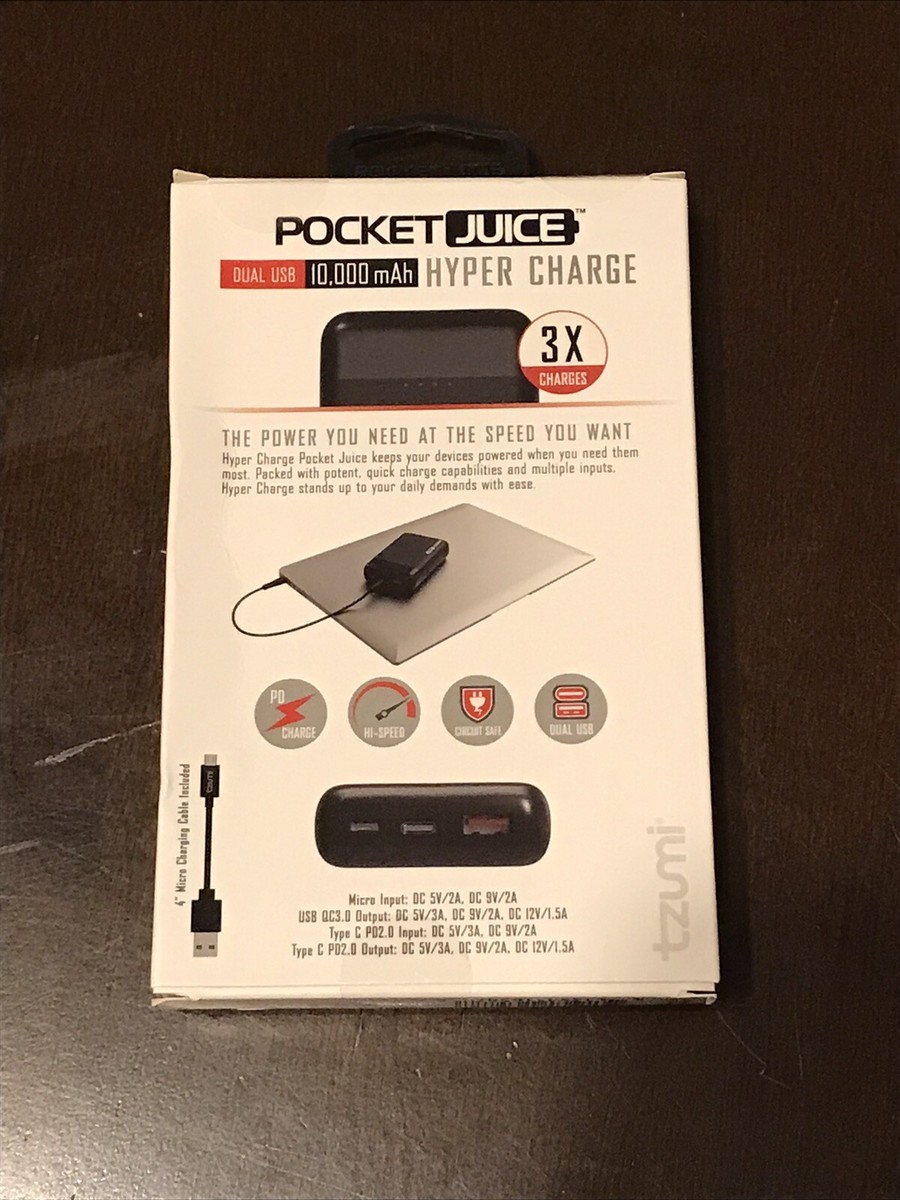 pocket juice hypercharge 20000mah