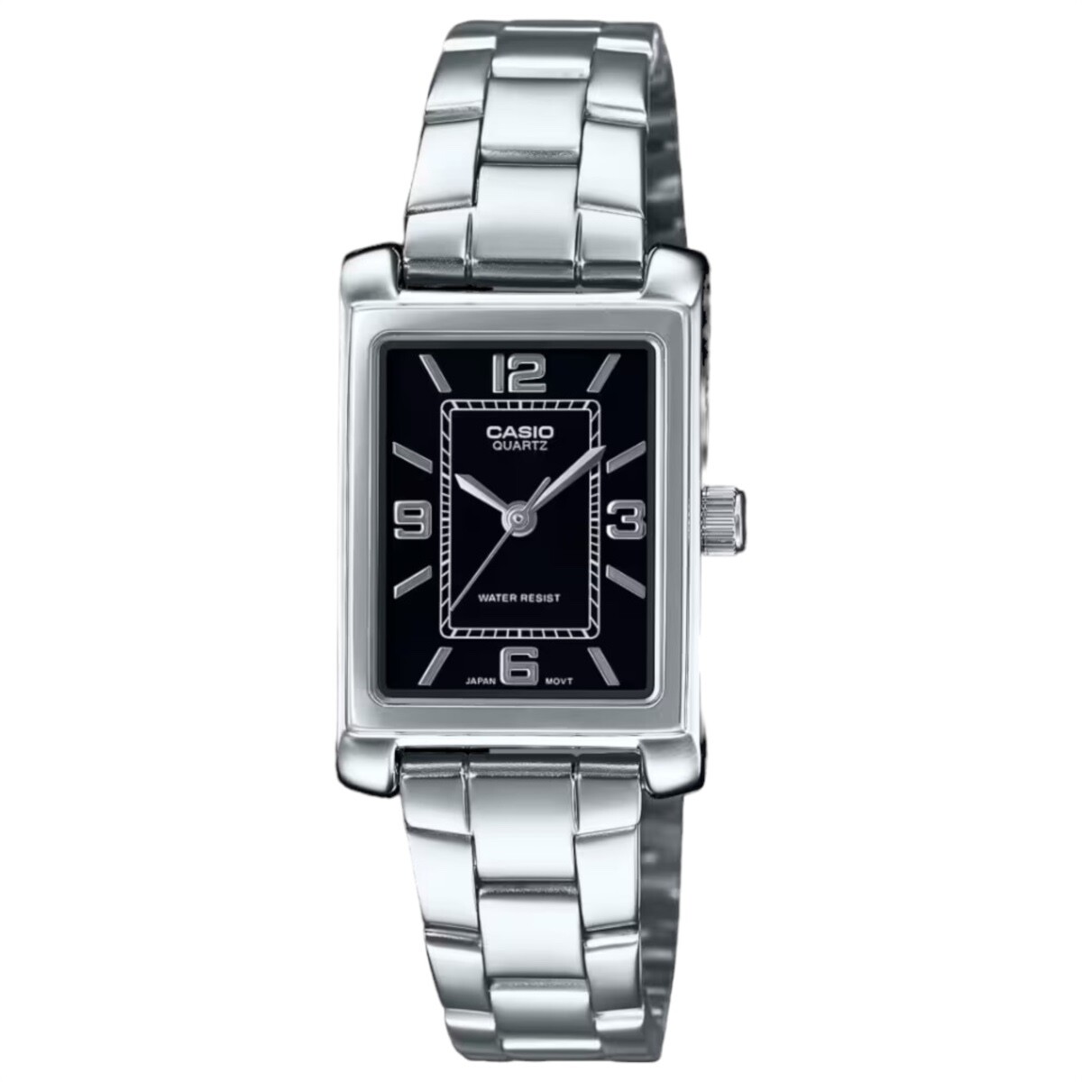 CASIO LTP-1234DD-1ADF OROLOGIO DONNA ACCIAIO 21x31 mm RETTANGOLARE SOTTOCOSTO
