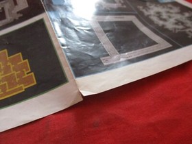 Final Fantasy I Nintendo NES Foldable Dungeon Map Poster Insert ONLY #P1