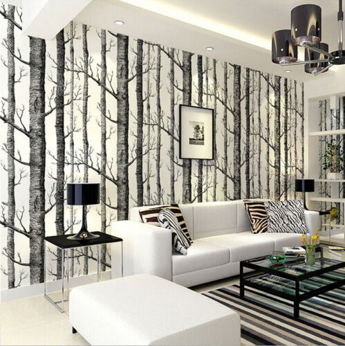 Fabric/PVC Wallpaper Roll Embossed Textured Wall Paper Wallcovering Backdrop UK - Picture 117 of 138