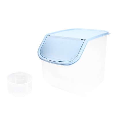  Storage Box Rice Bucket Container Bean Bins Flour Crate with Lid