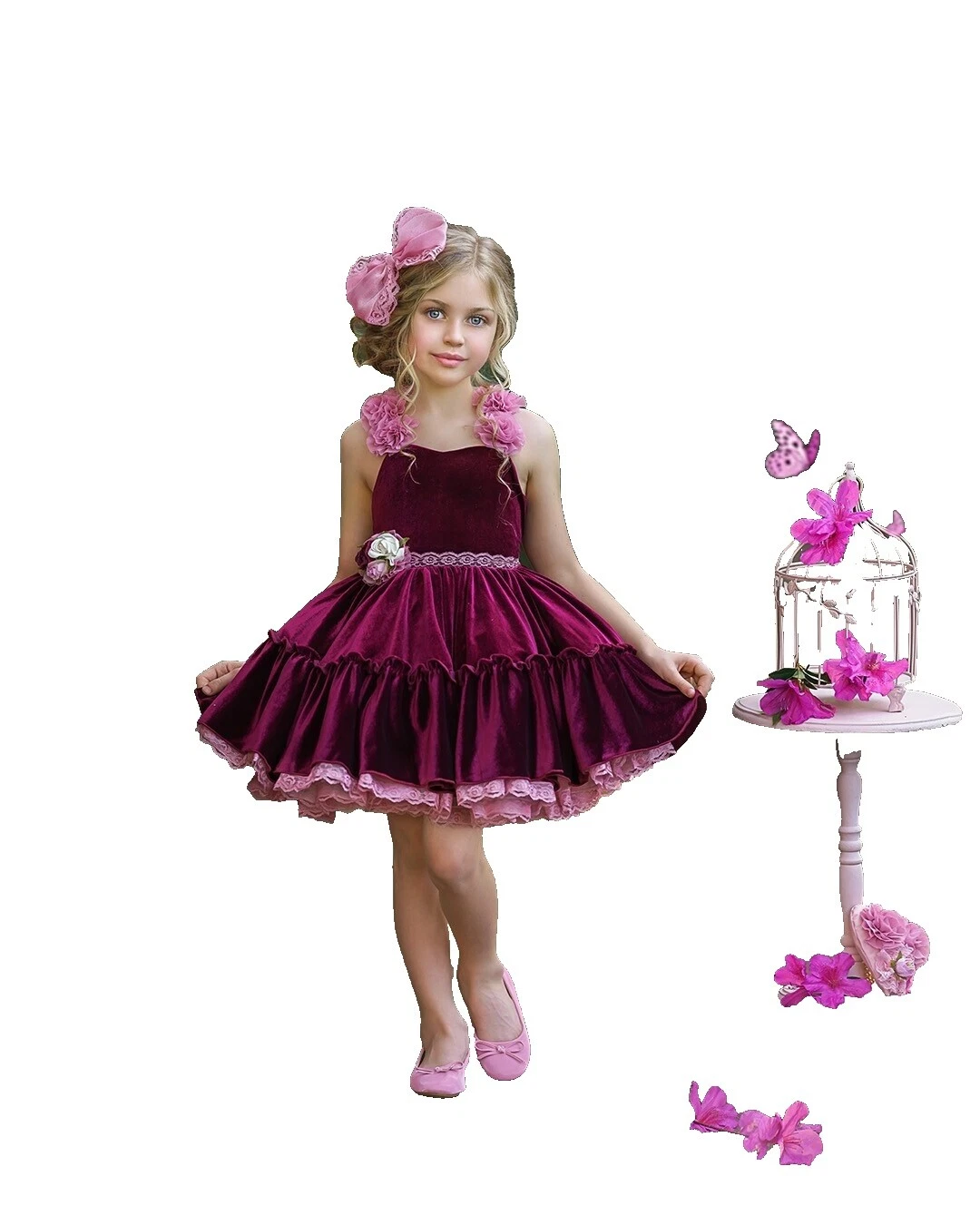 Vestidos de fiesta Dollcake otoño para Niñas