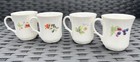 DUCHESS Set of 4 Coffee Mugs Fruits Berries England Bone China Gold Trim — photo 2