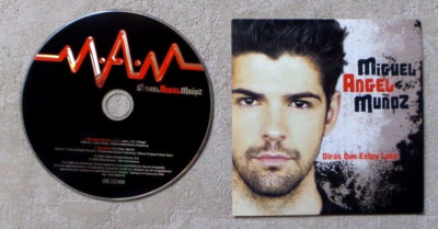 CD AUDIO MUSIK / MIGUEL ANGEL MUNOZ - SAG, DASS ICH VERRÜCKT BIN - CDS 2006
