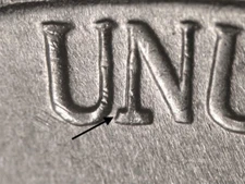 1943-D DDR-004  Full Step Doubled Die Ch/Gem BU/Uncirculated Jefferson Nickel