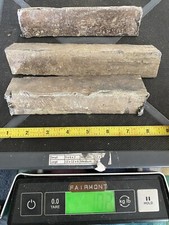 Soft Lead INGOT Bars Sinkers Reloading Crafts  10 Pounds Lot DD