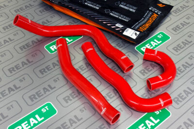 Mishimoto 2008+ Mitsubishi Lancer Evolution 10 Radiator Red Silicone Hose Kit