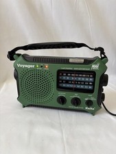Kaito Voyager KA500 Solar AM/FM/SW NOAA Weather Radio Green
