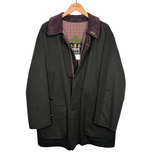 Barbour, Barbour Loden Sakko C42 Large Tweed Wolle Vintage 90er Vintage Grün Jagd