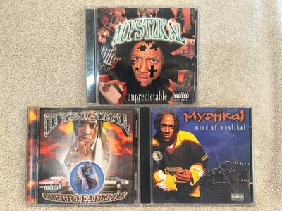 Mystikal CD 3 Lot Ghetto Fabulous ,Unpredictable,Mind of Mystikal . Rap Master P