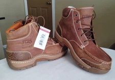 NEW Justin Original Workboots Corbett 5 In Waterproof Lace Up Work Mens 12M