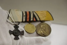 World War 1870 71 Bavarian Franco Prussian Medal Bar