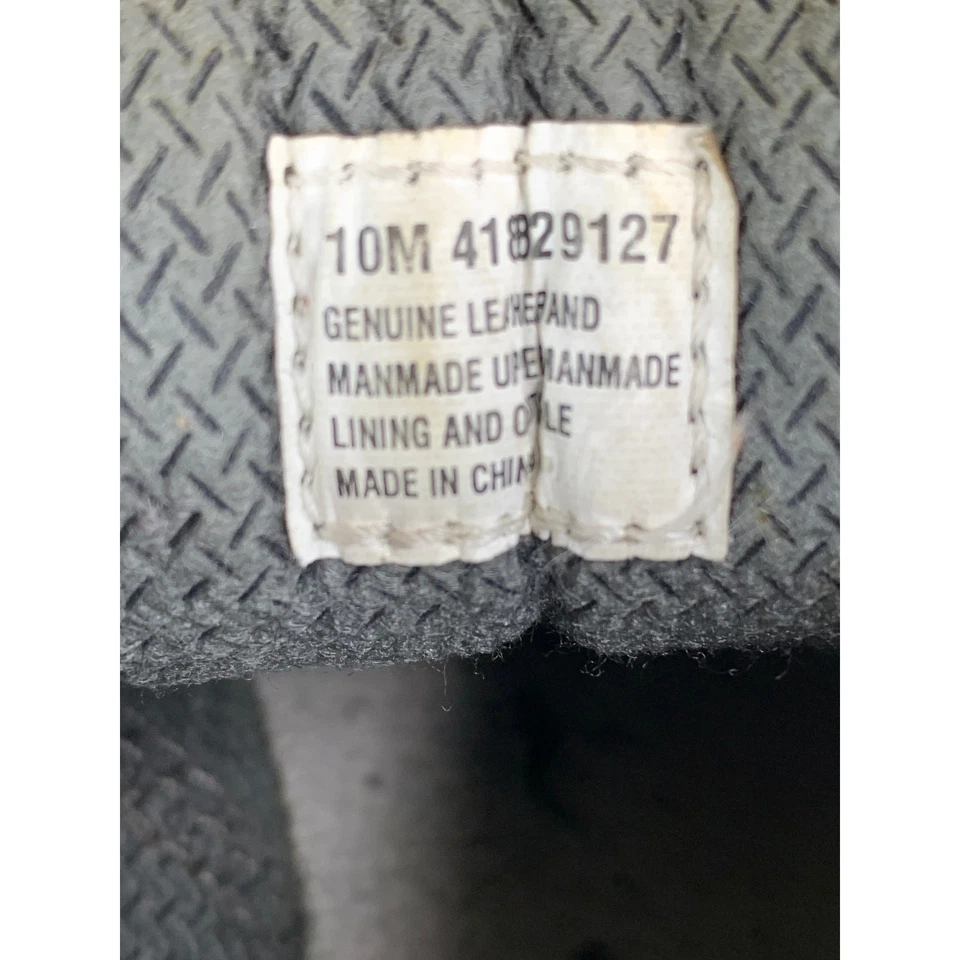 Botas de campo Timberland para niños pequeños azul marino oscuro blanco nobuck con cordones talla 10M Foto 4 de 4