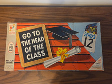 VTG Milton 1965 Go to the Head of the Class Board Game Series 12 COMPLETE 4175