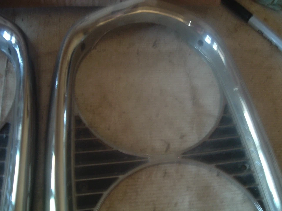 Pontiac Catalina Bonneville 1964 faros biseles 1 pr usado muy bueno sin Pittin Foto 3 de 4