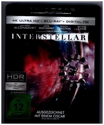 Interstellar 4K, 1 UHD-Blu-ray | Christopher Nolan | Deutsch | Blu-ray Disc