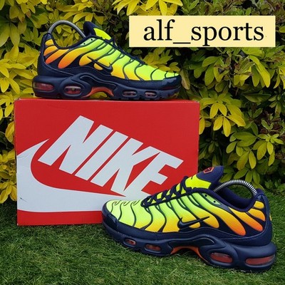  Neu mit Karton & Original Nike  Air Max Plus TN ''Lemon Venom'' Sneaker UK Größe 8 EU 42,5