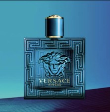 Versace Eros Eau De Toilette Men  s Cologne 3.4fl Oz New In Box 