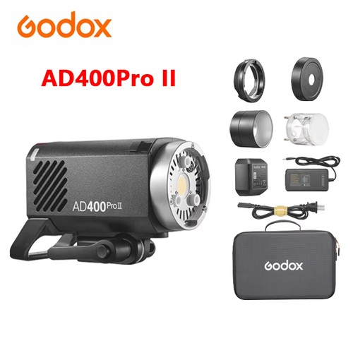 Godox AD300Pro TTL Studio Flash 300Ws 2.4G HSS 1 / 8000s Outdoor Strobe, 300Ws TTL HSS 1/8000s Flash Portatile Monoluce