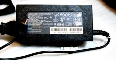 Power Systems Technology AC Adapter FA060LS1-01 Power Supply 341-0501-01 4-Pin