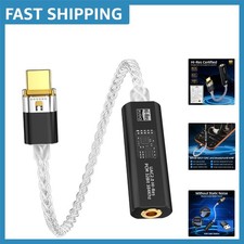 Excellent Sound Quality USB C to 3.5mm Adapter - Lightweight Portable Solution