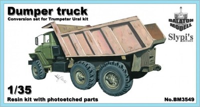Balaton 1/35 Dumper Truck Conversion Set for Trumpeter Ural Kit