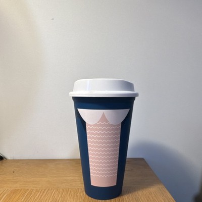 Starbucks Stranger Things Eleven Reusable Cup Blue White Pink