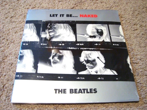 The Beatles Let It Be Naked SEALED EU First Pressing with EP 2003 Apple w/single