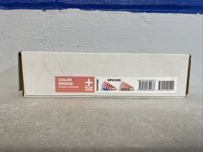 Pantone GP6102N The Plus Series Color Bridge Coated And Uncoated Set New Sealed