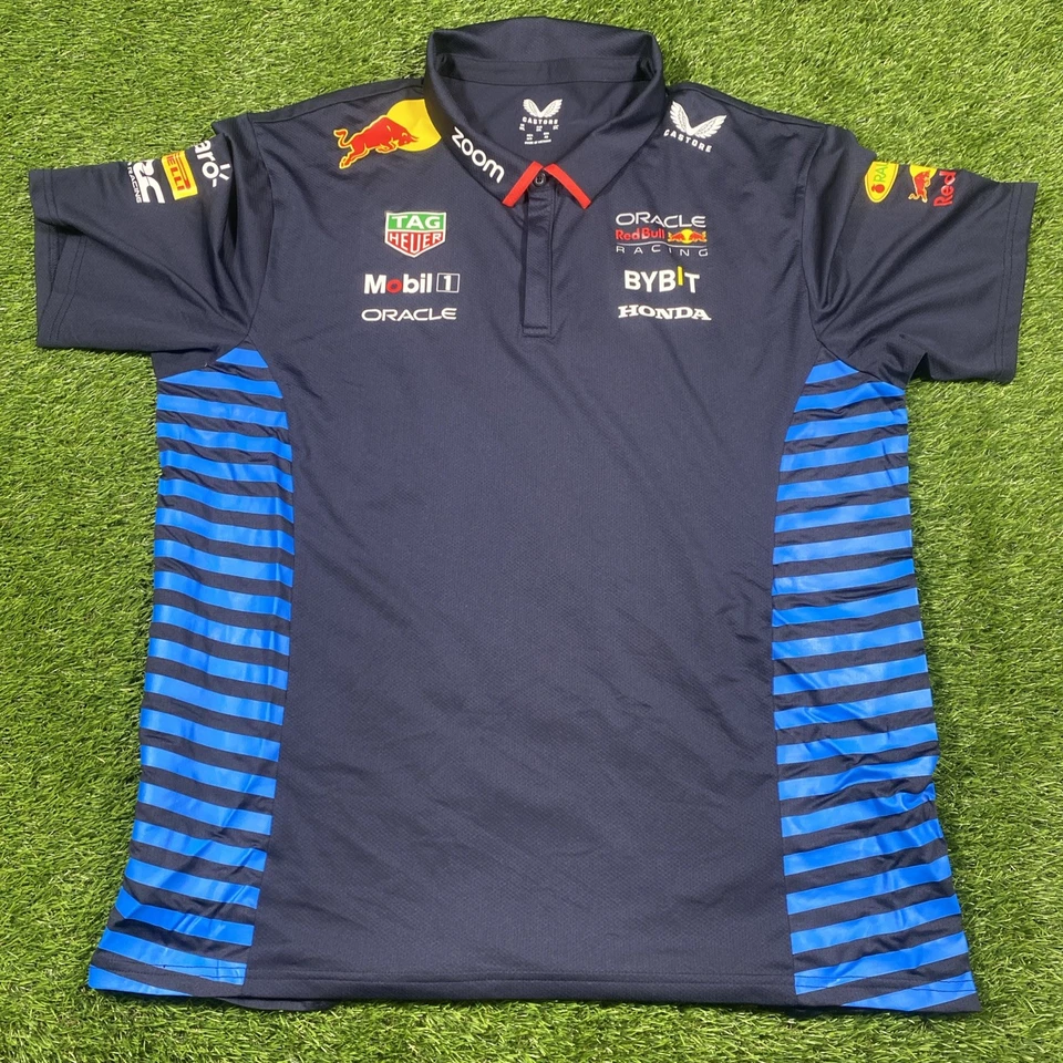 Camiseta Castore Red Bull Racing F1 para hombre 3XL Max Verstappen 2023 Foto 2 de 4