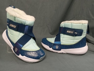 Nike Flex Advanced Boots SE (PS) Pawprints Boots Slip-On Size 1Y BRAND NEW NoBOX