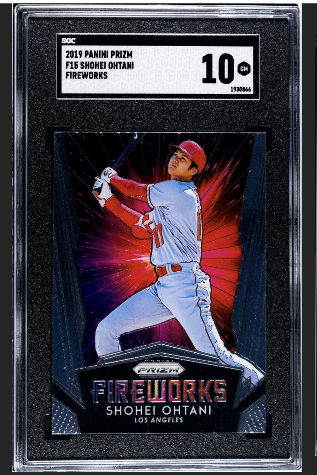 2019 Panini Prizm - Fireworks Shohei Ohtani #F15