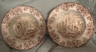 Antique Transferware Copeland & sons bowl set 1880s Castle Acora Stoke On Trent — photo 1