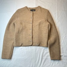 VTG Geiger Tyrol Brown Wool Blazer with Metal Buttons - Austria - Size 40 8 M