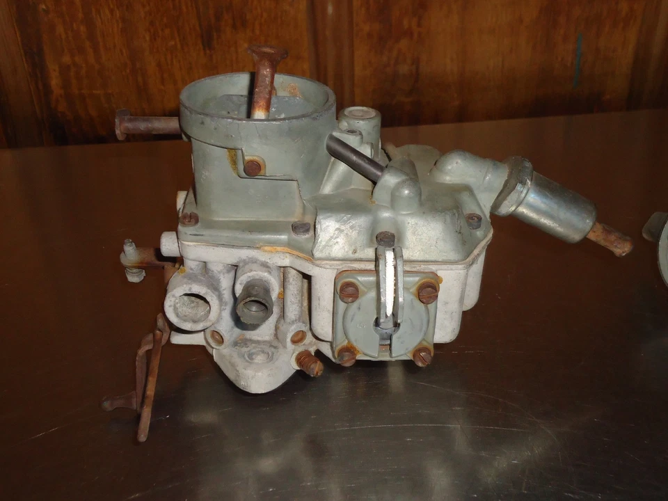 Carburador Autolite 1100 1 barril 1963-1967 Ford Mercury 144 170 200 6 cilindros Foto 3 de 4