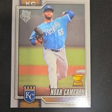Topps Topps 75 2025 Noah Cameron Rookie Kansas City Royals #461 MLB Card. rookie card picture
