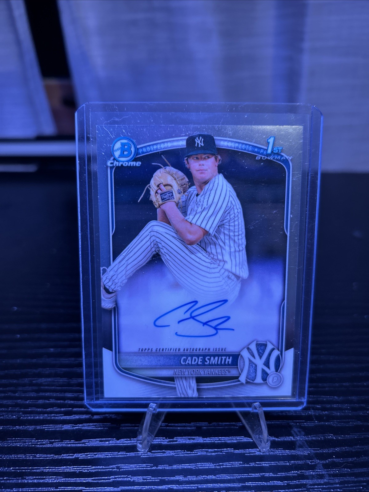 2025 Bowman Chrome Prospect Autograph- Cade Smith 1st Bowman #CPA-CS (AU)