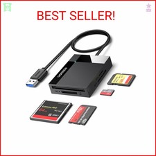 UGREEN SD Card Reader USB 3.0 Card Hub Adapter 5Gbps Read 4 Cards Simultaneously