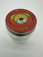 Gerber Baby Food Jar - Glass - 4.5 Oz. - Animal Dog Lids - 2015