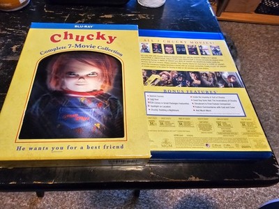 Childs Play (Chucky) Complete Collection 8 Movies-3 TV Seasons Blu Ray