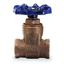 Nibco T29 3/4 Gate Valve, 3/4 In., Fnpt, Bron...