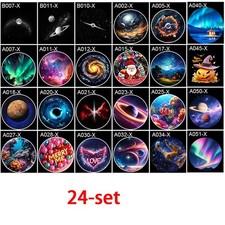 2-in-1 Galaxy Projector Night Light Usb Projection Lamp 12 Projection Films