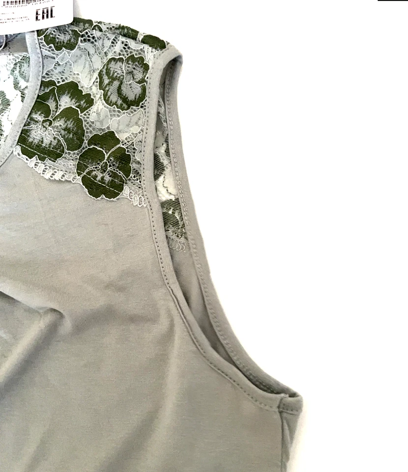 Conjunto de pijama feminino tamanho L/X shorts de viscose pijama dorminhoco duas peças pjs roupa íntima - Imagem 4 de 4