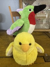 Ganz Webkinz LiL  Kinz Hummingbird Bird  Canary Plush Toy Stuffed Animal 502 511