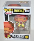 Funko POP! Television Invincible Rex Splode #1862 Figure CHASE Exclusive MINT🔥