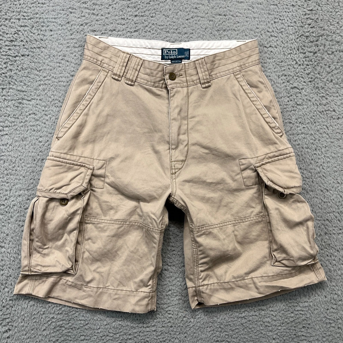 Preços baixos em Bermuda cargo Polo Ralph Lauren masculina vintage