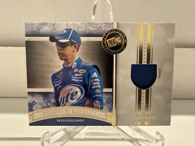 2012 Press Pass FanFare Brad Keselowski Firesuit Materials 18/125