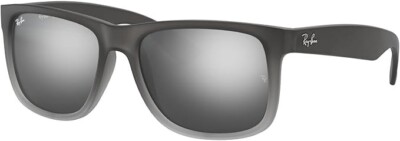 Ray-Ban Rb4165 Justin Polarized Rectangular Sunglasses